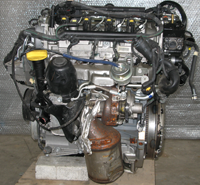 motori usati, vista turbina e collettore scarico. motori usati, vista turbina e collettore scarico.